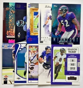 Lote de 20 cartas de los Baltimore Ravens Ray Lewis Lamar Jackson Terrell Suggs Todd Heap - Imagen 1 de 2