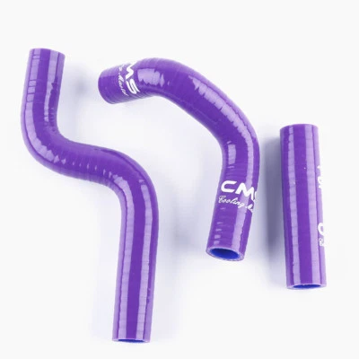 1998-2013 Kawasaki KX80 KX85 KX100 Purple Silicone Radiator Water Hose Pipe Kit Foto 1 de 4