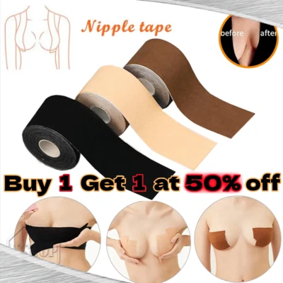 5 М невидимая лифт-лента для груди пуш-ап бюстгальтер соски чехол наклейка США - Изображение 1 из 4