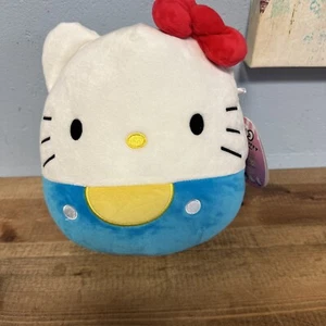 Mono Squishmallows Hello Kitty Sanrio Azul 8" Primavera 2021 Edición Limitada - Imagen 1 de 4