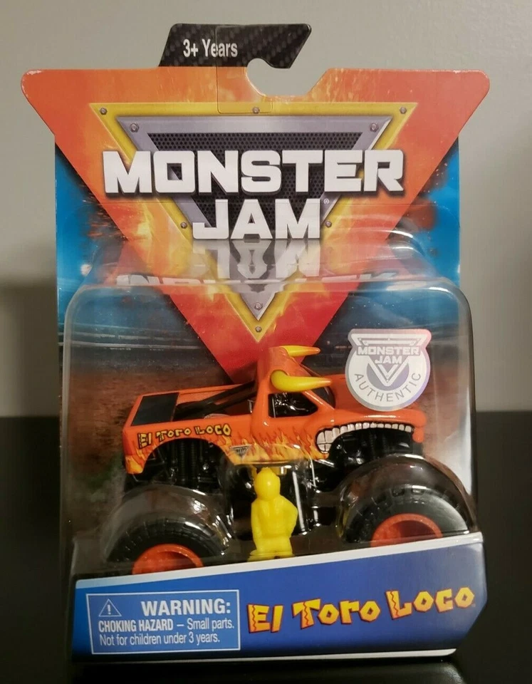 Литая модель Monster Jam 2019 Spin Master El Toro Loco Monster Jam масштаб 1:64 - Изображение 1 из 4