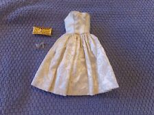 Vintage Barbie #958 "Party Date" - Dress and Gold Dimpled Purse