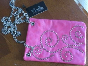 Noelle Enterprises Pink Purse with Chain strap - Picture 1 of 4