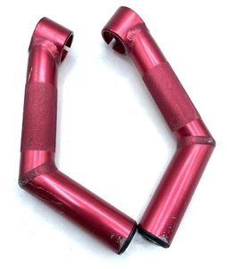 Vintage Control Tech Red Anodized Bar Ends MTB - Picture 1 of 6