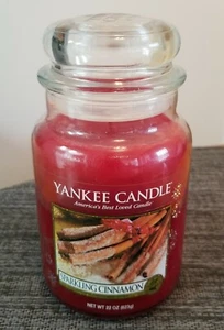 Yankee Candle Large Jar Scented Wax Sparkling Cinnamon *Awesome scent* 22oz New - Picture 1 of 1