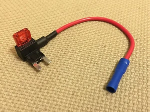 2 un. SOPORTE DE FUSIBLE DE GRIFO DE DOBLE ADAPTADOR DE DOBLE CUCHILLA ADD-A-CIRCUIT ATM ---COCHE/BARCO - Imagen 1 de 2