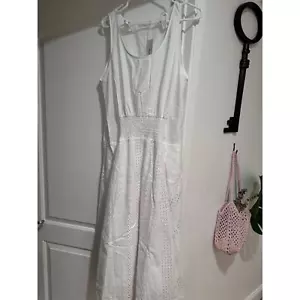 nwt THAKOON Eyelet white  Dress size 4 - Picture 1 of 4