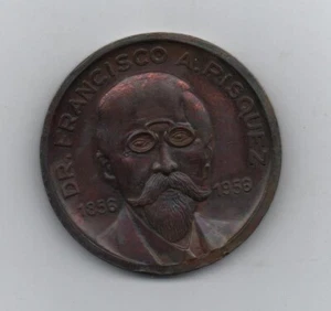 MEDAGLIA COMMEMORATIVA: DR FRANCISCO A. RISQUEZ - Picture 1 of 2