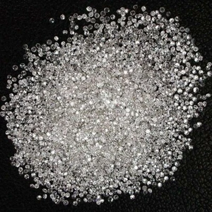 Lustrous Natural Diamond 90 PCS G/VVS2 Grade 0.45 Ct Round Cut 1 MM Certified - Picture 1 of 5