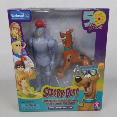 Scooby Doo 50 Años Aniversario Set Frightface Scooby y Caballero Negro Halloween Foto 1 de 2