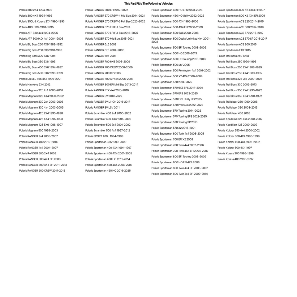 Tusk Ball Joint Kit For POLARIS Magnum 425 4X4 1995-1998 Foto 1 de 4