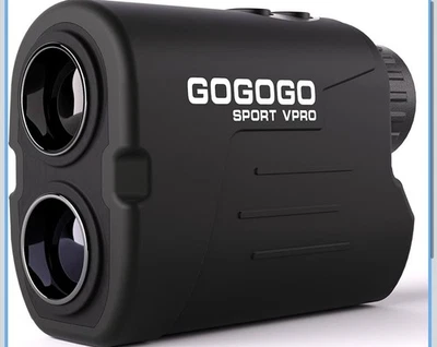 Gogogo Sport Vpro Laser Golf/Hunting Rangefinder GS03 Black New Open Box - Image 1 of 4