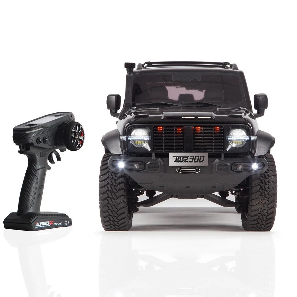 Tank 300 1:8 RC Rock Crawler 4WD/2WD Electric Off Road Truck W/LED Lights - Image 1 of 1
