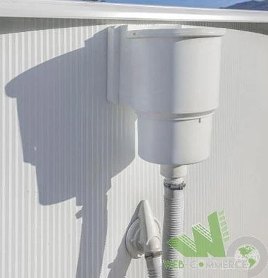 SKIMMER DA PARETE PULIZIA ACQUA PISCINE FUORITERRA GRE AR100 + BOCCHETTA MANDATA - Immagine 1 di 3