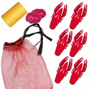 Lil' Bit Boiling Co. Kids Louisiana Crawfish & Fixins Toy Food Kitchen Set fo... - Picture 1 of 9