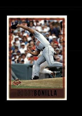 Bobby Bonilla 1997 Topps Baseball Card #374 Baltimore Orioles - Image 1 of 2