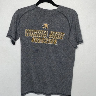 Rivalry Threads 91 Wichita State Shockers Mens Short Sleeve Small Heather Gray - Image 1 of 4