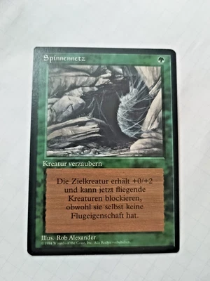 Mtg Web (Spinnennetz) German FBB Regular - Some Edge Wear - See Pics - Image 1 of 4