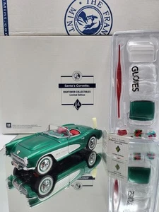 FRANKLIN MINT LIMITED EDITION SANTA'S 1957 CHEVROLET CORVETTE ** RARE/FLAWLESS  - Picture 1 of 24