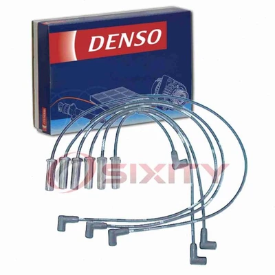 Denso Spark Plug Wire Set for 1995-1997 Buick Park Avenue 3.8L V6 Ignition xf - Image 1 of 4