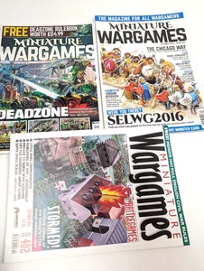 Miniature Wargames Magazines Bundle Issiues: 402, 404, 464 - Picture 1 of 2