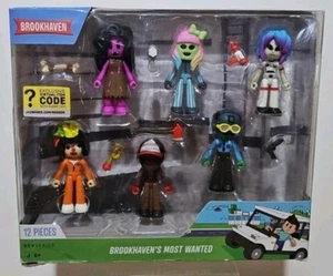 Brookhaven Roblox DevSeries Most Wanted Figurenpaket 12 Stück enthält Virtual C - Bild 1 von 4