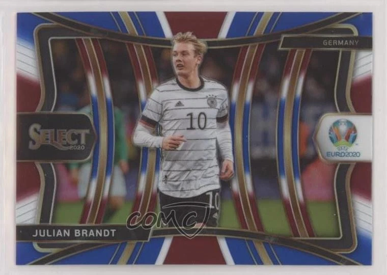 2020 Panini Select UEFA Euro Preview Mezzanine Tri-Color Prizm Julian Brandt - Image 1 of 2