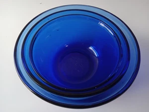 Juego de 3 cuencos mezcladores Anchor Hocking Essentials azul cobalto años 80 - Imagen 1 de 17