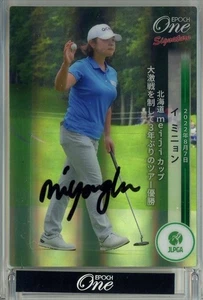 2022 Lee Min-Young EPOCH One JLPGA Auto Golf #AAG-29【2/3】 - Picture 1 of 2