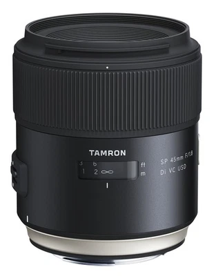 Tamron F1.8 VC 45mm USD Lens for Canon - Black, F013E - Image 1 of 4