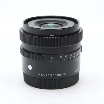 Sigma 24mm F/3.5 DG DN Contemporary (for Sony E mount) -Near Mint- #259 - Image 1 of 4