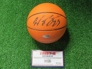 WAYNE SIMIEN KANSAS JAYHAWKS MIAMI HEAT SIGNED MINI BASKETBALL TriStarAuthentic  - Picture 1 of 4