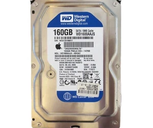 WD WD1600AAJS-40H3A2 HHNNHT2ABN (WCA) Thailand 160gb 3.5" Sata HDD 06JUL2009 - Picture 1 of 1