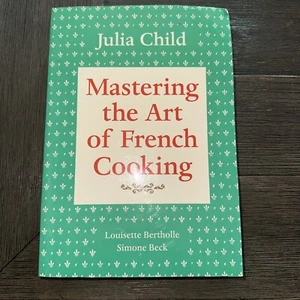 Mastering the Art of French Cooking Cookbook Paperback Soft Book JULIA CHILD - Picture 1 of 5