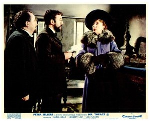 Mr. Topaze Original Lobby Card Peter Sellers Martita Hunt Leo McKern 1961