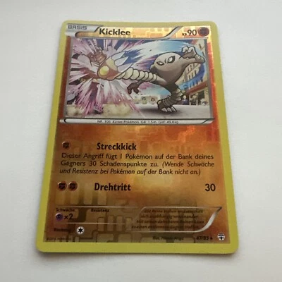 Pokemon - Kicklee - 47/83 - Reverse Holo - Generationen - Deutsch - Bild 1 von 2
