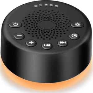 Máquina de Sonido Easy Sleep Máquina de Ruido Blanco, 25 Sonidos Calmantes y Luces Nocturnas - Imagen 1 de 12