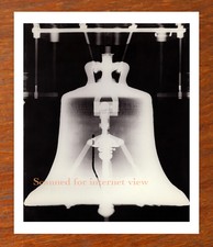 Rare 1920 Photo  X-Ray of LIBERY BELL  PHILADELPHIA Large 16x20 Philly, Modern 