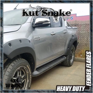 Arcos de rueda de serpiente Kut bengalas guardabarros para Toyota Hilux 2015-19 Revo ancho - Imagen 1 de 2
