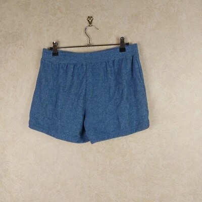 Nuevos Pantalones Cortos Max Studio London para Mujer Cintura con Cordón Azul Talla M __ Nuevos con Etiquetas R11D4 Foto 1 de 4