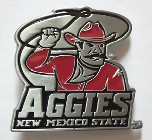 NEW MEXICO STATE AGGIES LOGO BELT BUCKLE  LICENSED NEW! - Picture 1 of 2
