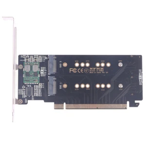 1PCS m.2 X16 TO 4X NVME PCIE3.0 GEN3 X16 TO 4*NVME RAID CARD PCI-E VROC CARD - Afbeelding 1 van 8
