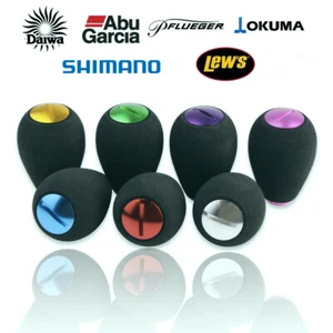 Carrete Abu Garcia Shimano Daiwa mango de aluminio EVA perno cebo giratorio - Imagen 1 de 4
