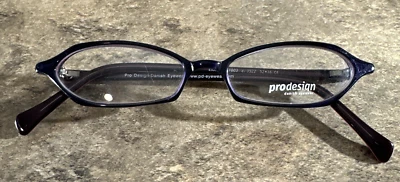 Marco de gafas danés Prodesign 1603 3522 52-16-140-23 mm nuevo sin etiquetas G26 Foto 1 de 4