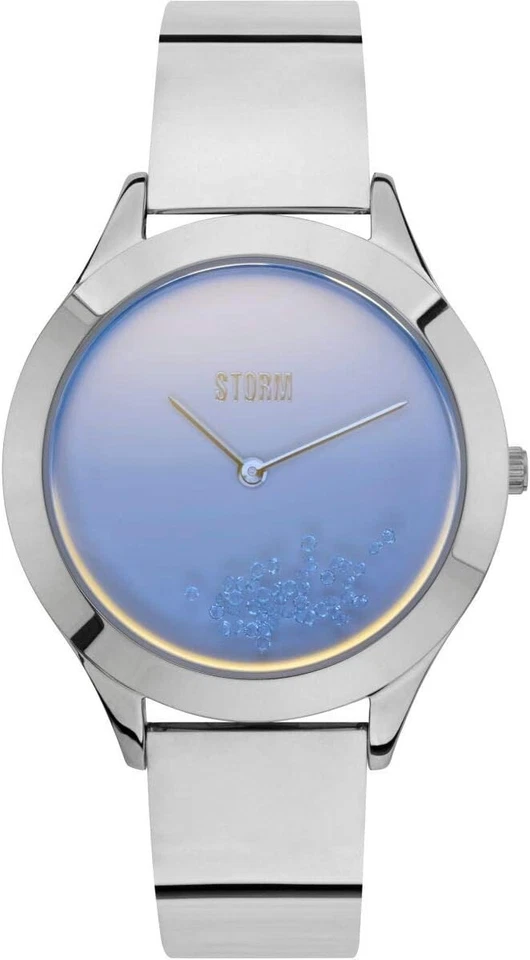47437/IB Reloj Pulsera Storm Damas Calystia Esfera Azul Hielo Acero Inoxidable £135 Foto 1 de 1