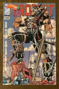 Prophet #1 San Diego Comic Con 1995 SDCC variante copertina piatta CGC IT rara quasi nuova foto - Foto 1 di 3