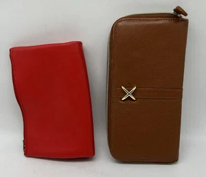 Lote de 2 carteras/cambios de cuero genuino de Santo Tomás - Imagen 1 de 12