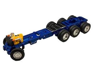 1/64 DCP PARTS BLUE PETERBILT 359/379/389 270" TRI AXLE FRAME - Picture 1 of 5