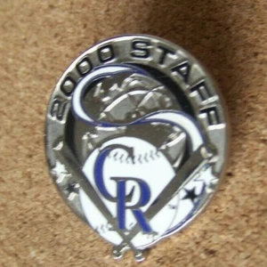 2000 Colorado Rockies Coors Field Staff only lapel pin - Picture 1 of 6
