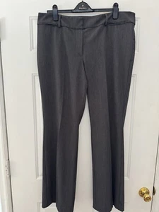Loft Outlet Women's Gray Slacks - Curvy Dress Trousers - Size 16 - Picture 1 of 2